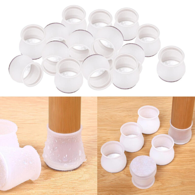 Kit C/ 4/8/12/16 Protetor de Silicone para Pés de