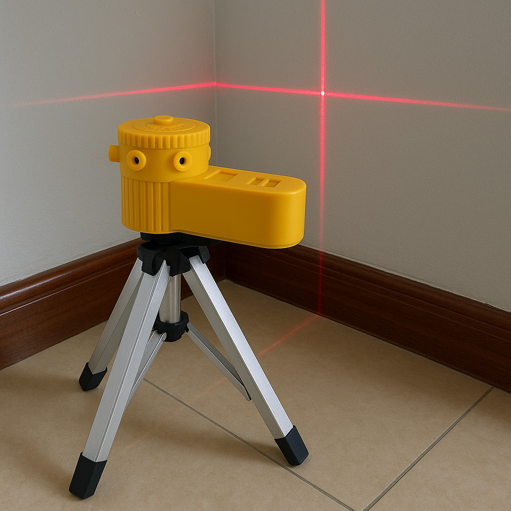 Nível Laser Profissional 360. Giratorio Com Tripé Nivelador Multifuncional  Piso Teto 5 Modos-envio