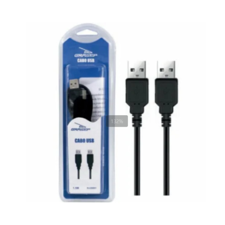 Cabo USB 3.0 Macho x Macho, 1,50metros,Alta Veloci