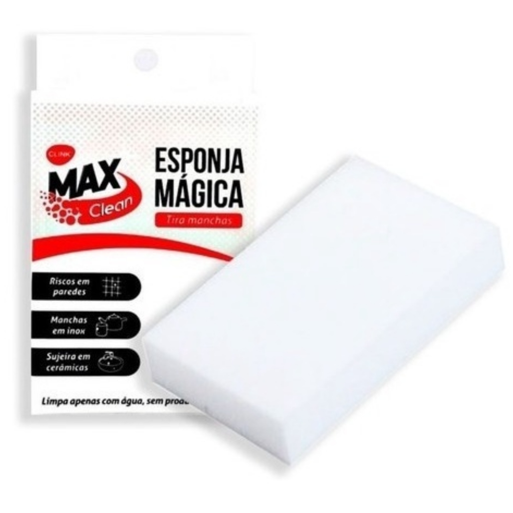 Esponja Mágica Melamina Importada Limpa Tudo