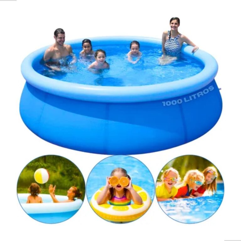 Piscina de plástico Borda Inflável 1000 Litros P