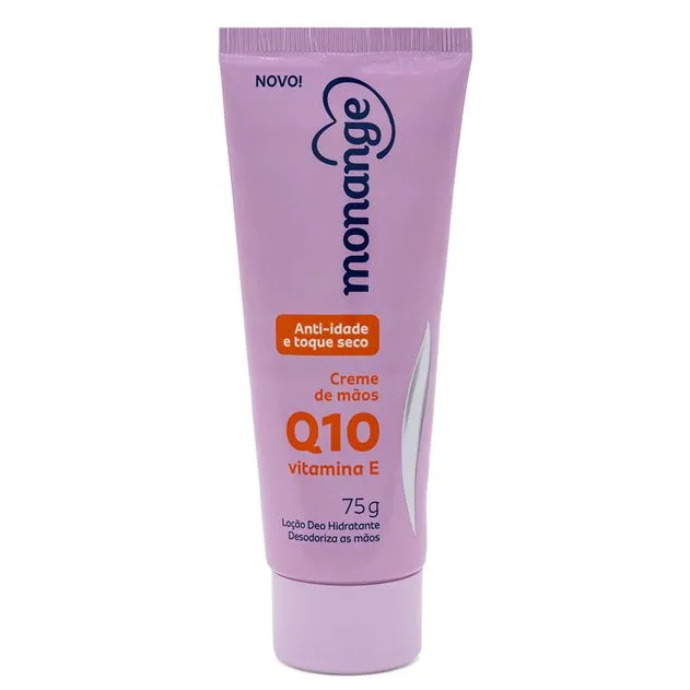 Creme para Mãos Monange Anti-idade Q10 e Vitamina