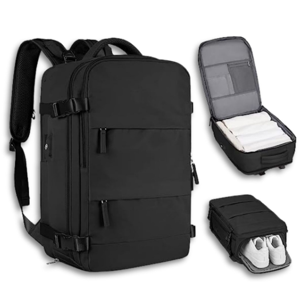 Mochila viral Laptop De Viagem Escolar À Prova Dágua Executiva Notebook Impermeável Guarda Tenis