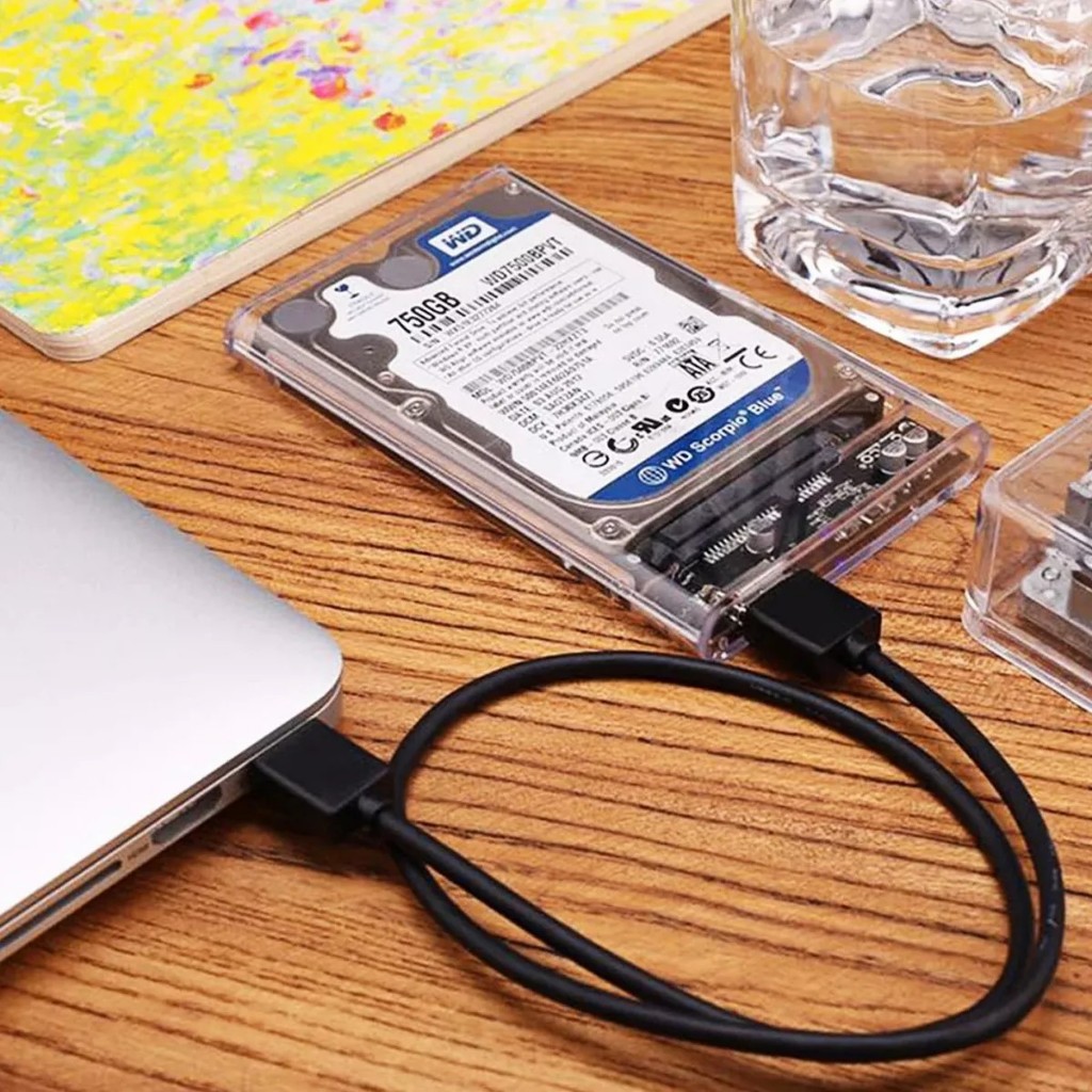 Case Ssd Hd 2,5 Externo Usb 3.0 Sata3 Até 5tb Plug And Play