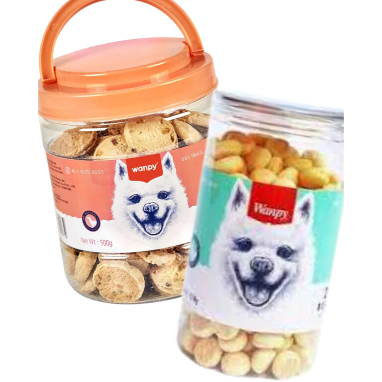 Biscoito, Petisco Natural Truly E Wanpy Para Cacho