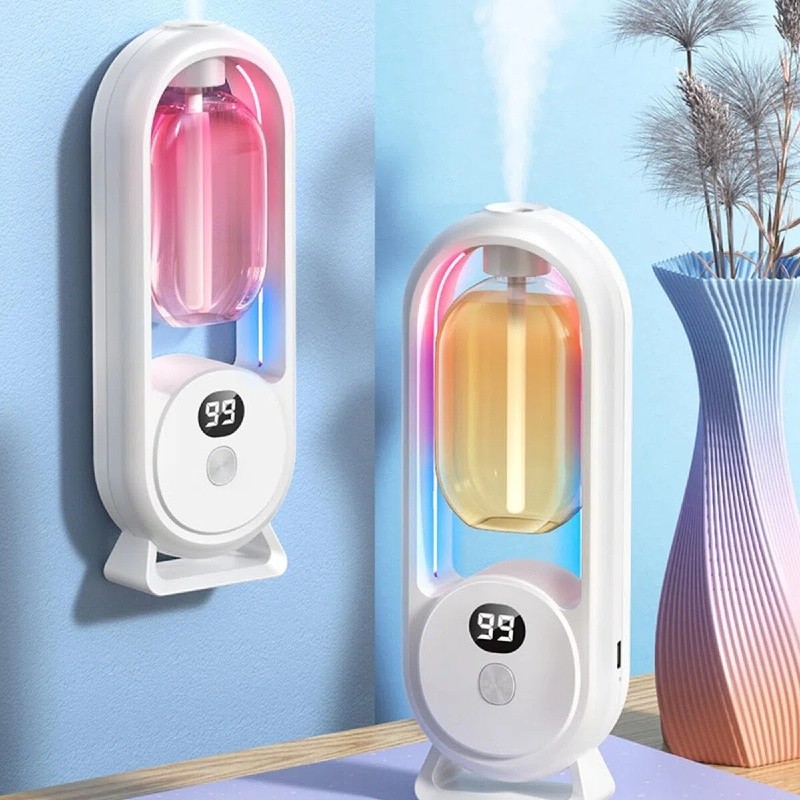 Difusor Aromatizador Automática de Essencia Aroma,Umidificador de Ar Multifuncional