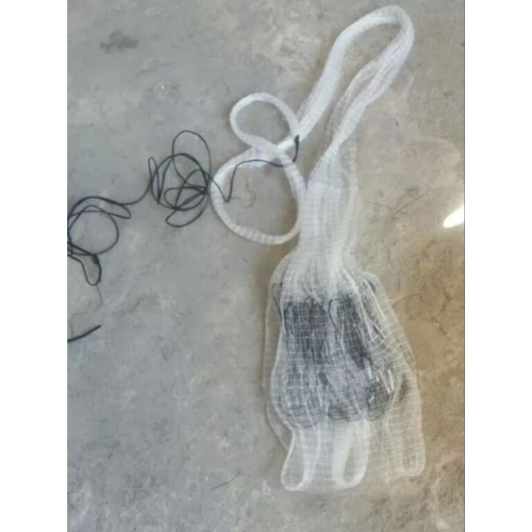 Tarrafa piabeira fio 25 malha 1.2 altura 1.20 com 