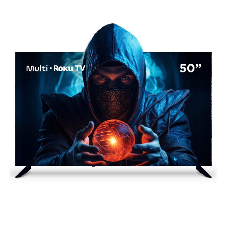 Smart TV DLED 50 4K Multi Roku 4HDMI 2USB Wi-Fi &#