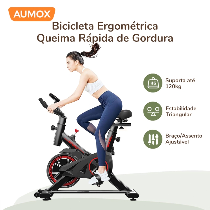 Bicicleta Ergométrica Spinning Bike Mecanica 3kg Fitness Profissional