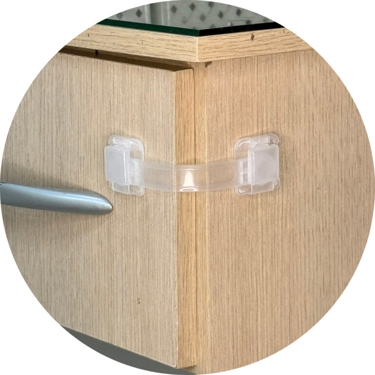 Kit 10 Trava Gaveta Armário Geladeira Porta Vaso 