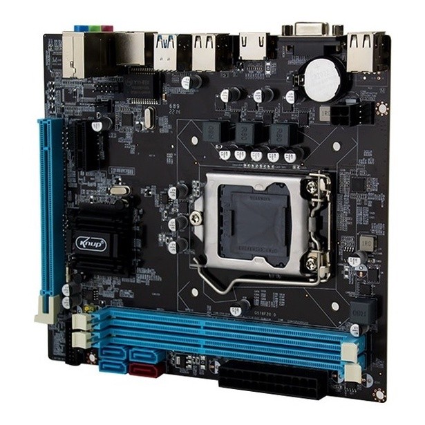 Placa Mãe Gamer LGA 1155 B75 DDR3 HDMI VGA DVI At