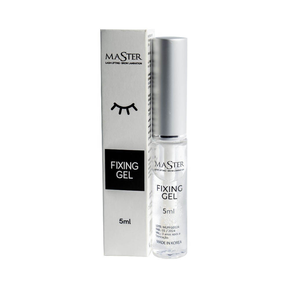 Cola Gel Fixador para Lash Lifting Master Fixing Gel 5ml Original ANVISA