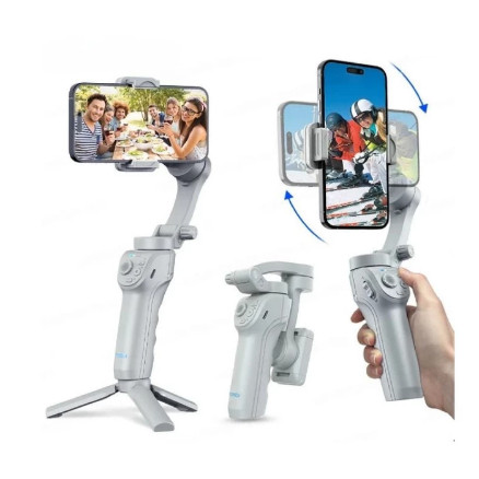 Estabilizador de Celular Portátil Gimbal com Rast