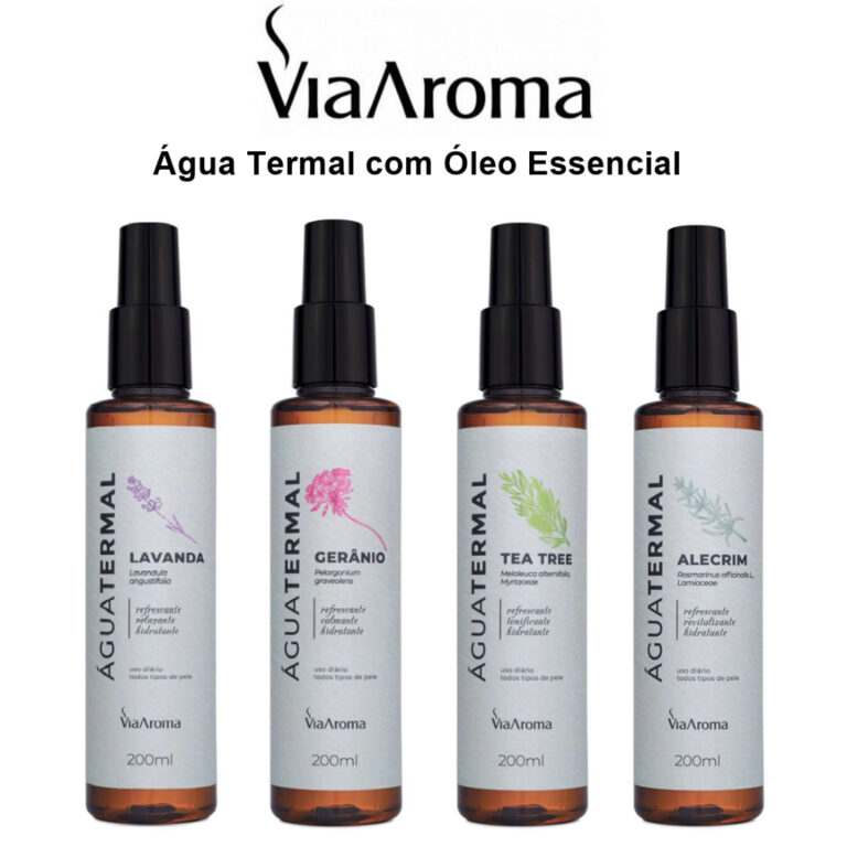Agua Termal com Óleo Essencial – Lavanda / 