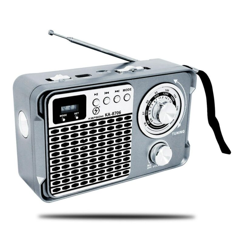 rádio retro com bluetooth vintage AM/FM/MP3/USB K