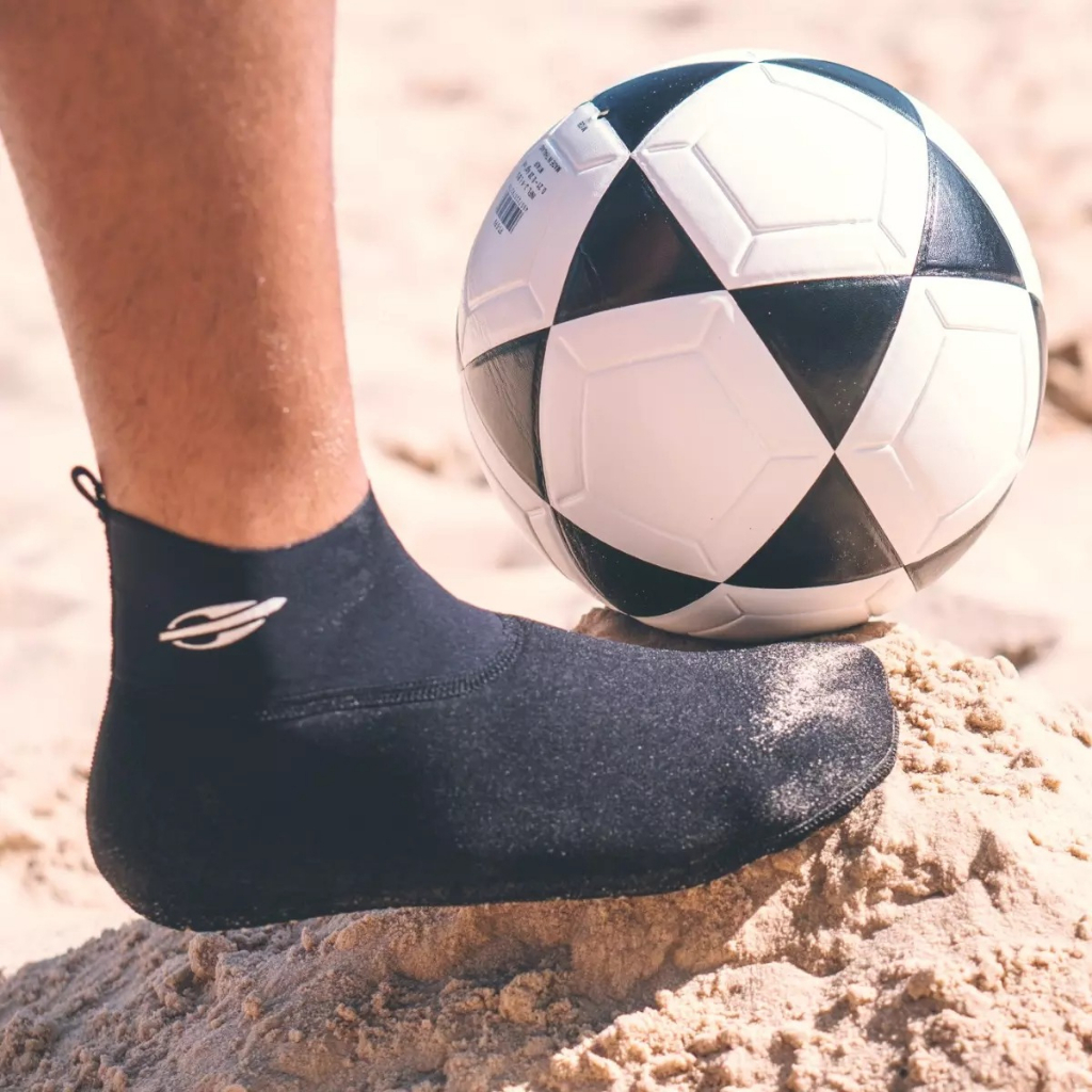Meia Sapatilha Calçado Bota Neoprene Beach Tennis Volei Areia Esportes Areia Praia