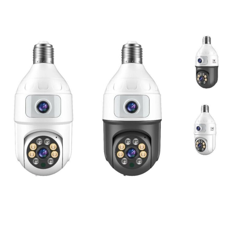 Câmera De Segurança Ip Wifi Full HD 2 Lentes Vis