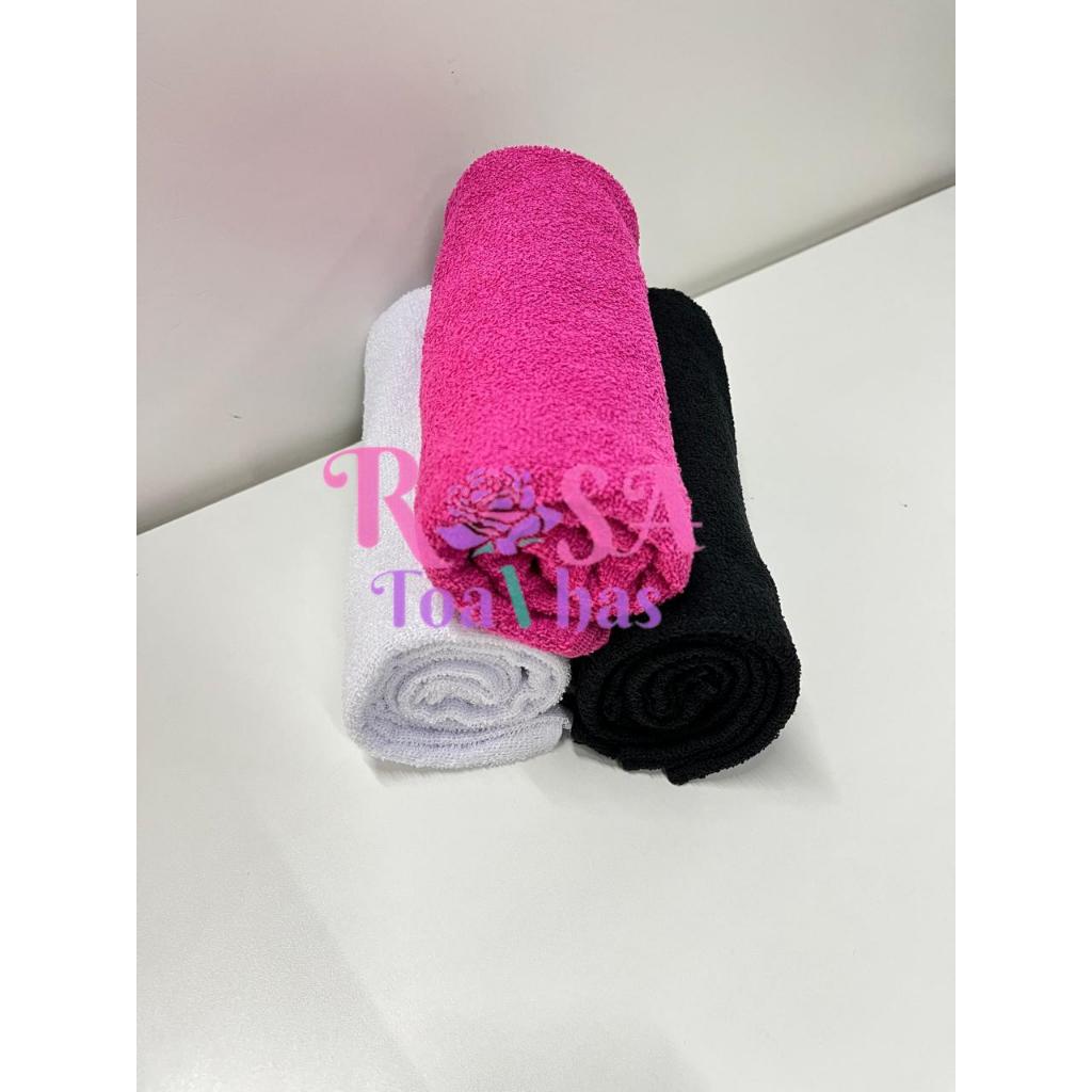 Kit 5 Toalhas Salão de Beleza Manicure Barbearia Macia Alta Absorção