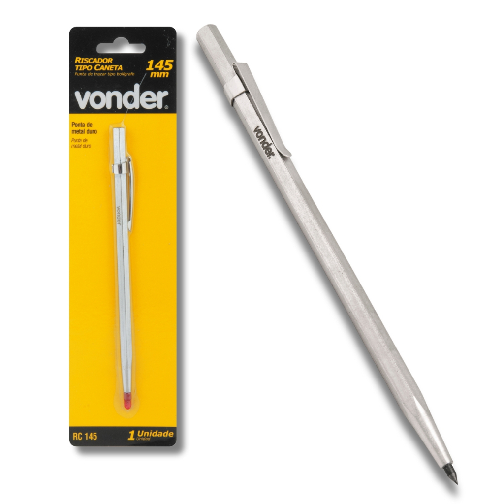 Riscador Fixo Com Ponta De Videa Tipo Caneta 145mm Vonder