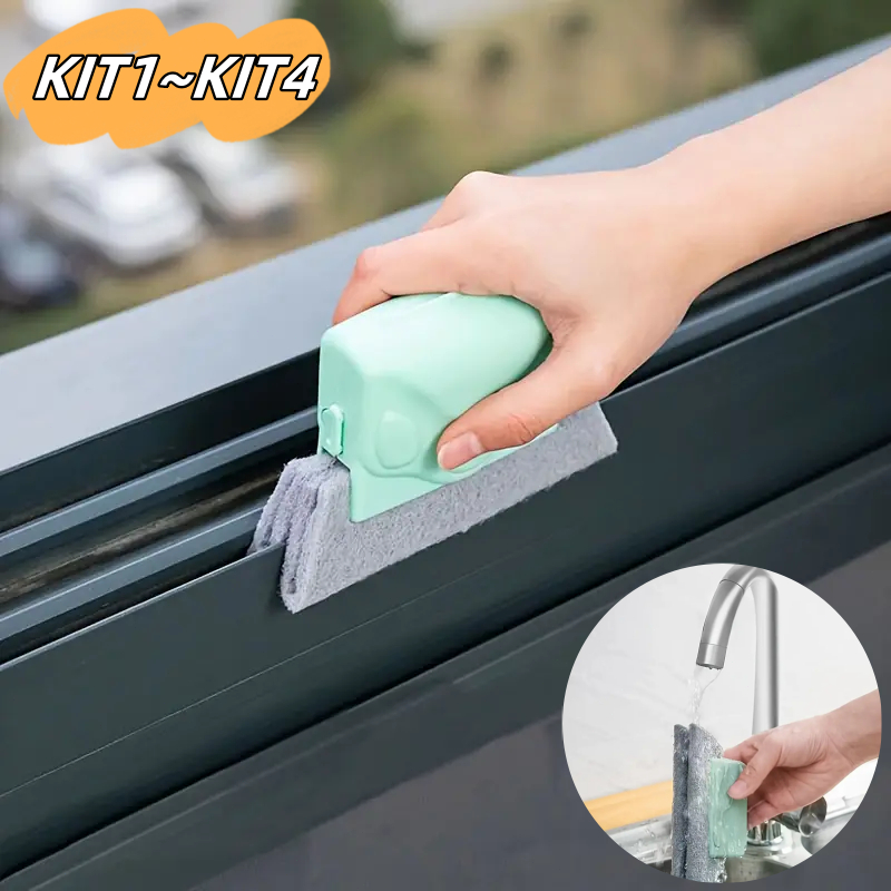 Limpador Janela Escova Limpeza Cantos Trilhos Frestas Multiuso Janelas Cozinha Fogão Limpa Canto Cas