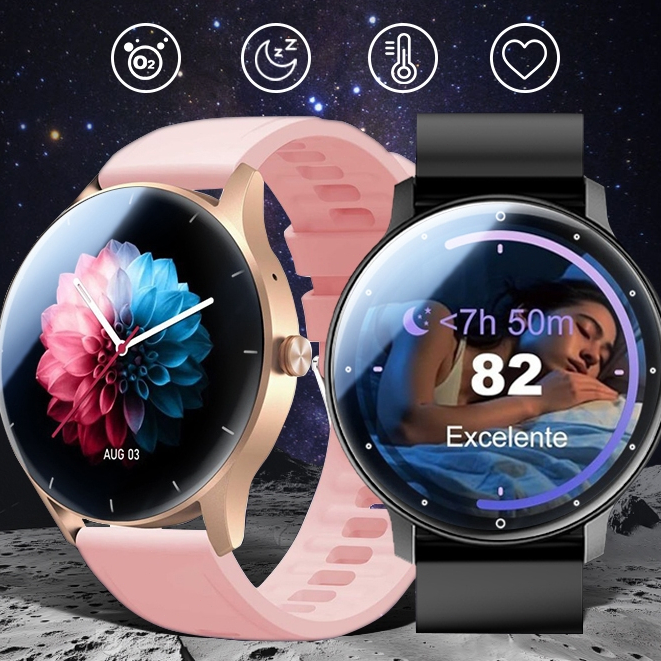 ZL02 Pro  Relógio Smartwatch monitoramento de sa