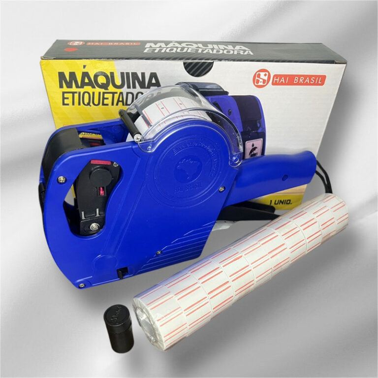 Kit Etiquetadora De Preços 8 dígitos + Rolo de T