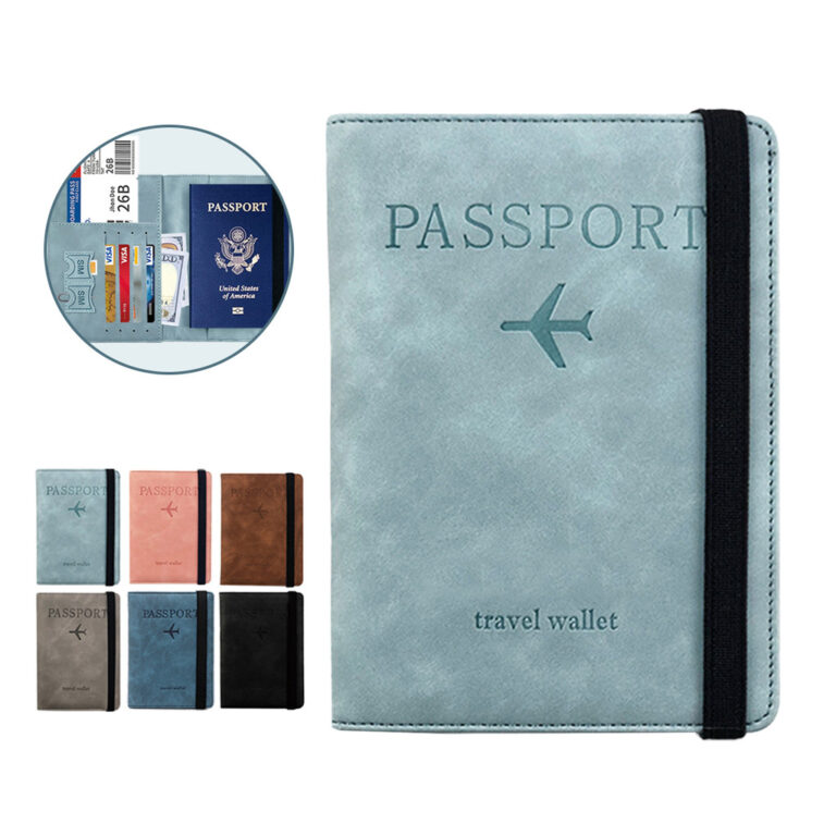 Carteira Porta Passaporte Documentos Cartões Céd