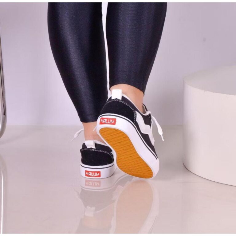 Tênis feminino KNW kalum Confortável Skate Acade