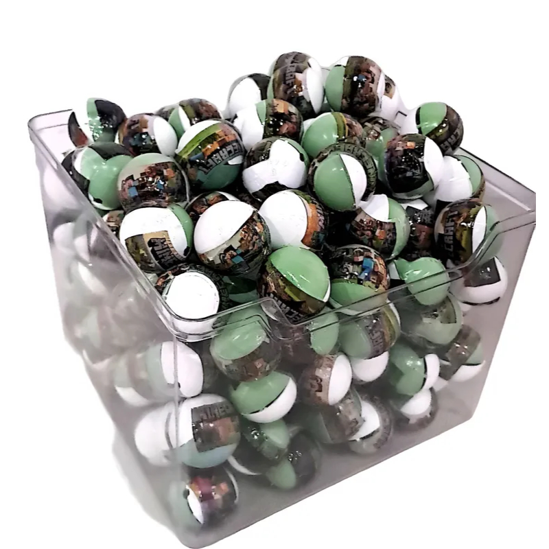 15/50 UN Lembrancinhas de Festas Encapsuladas. Brinquedos  em Miniatura em Cápsulas Lacradas.