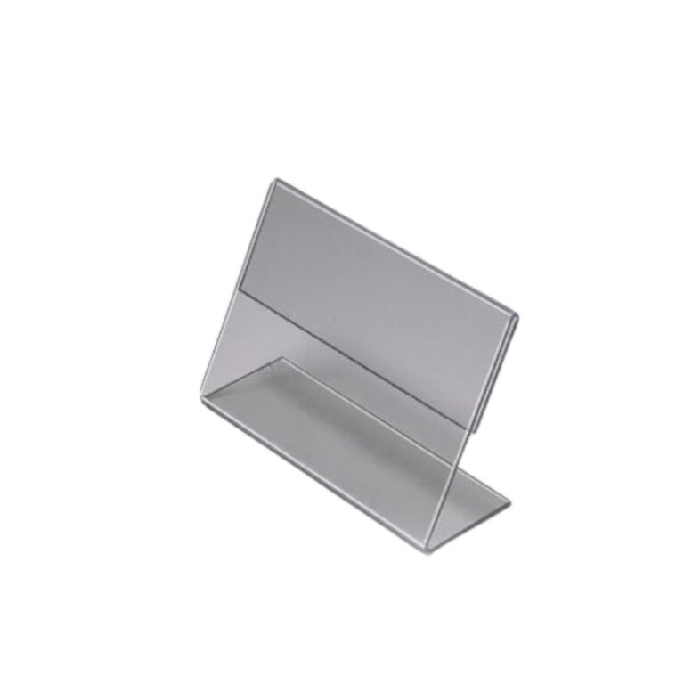 Display Expositor 5x3cm Acrílico Porta Preço Eti