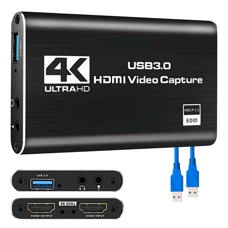 Placa Captura Video 4k Hdmi Usb 3.0