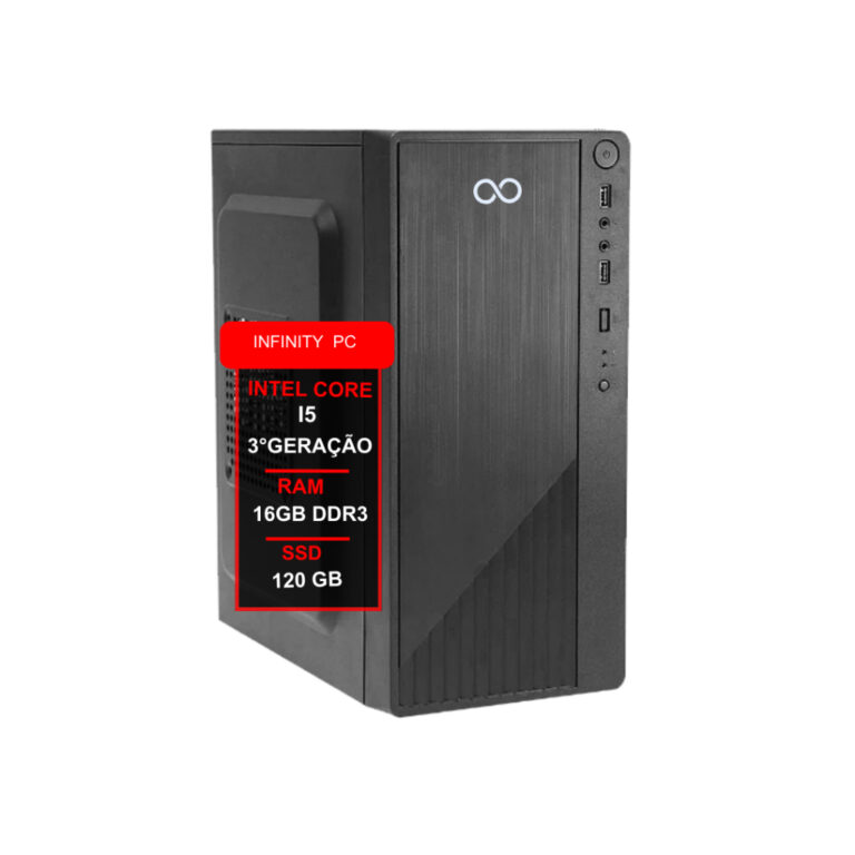 Computador i5 3. Geração 16GB RAM SSD 120GB  Rá