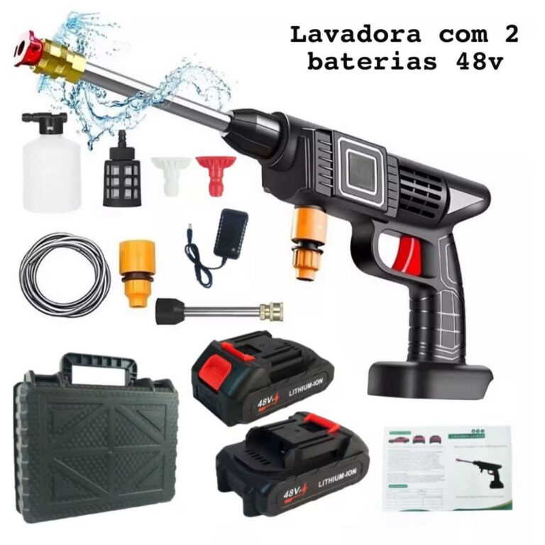LAVADORA DE ALTA PRESSÃO *KIT COM 1 BATERIA* *KIT