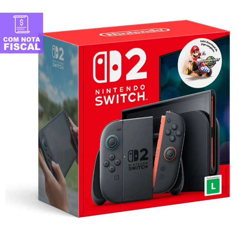 Nintendo Switch 2 + Mario Kart World + Original La