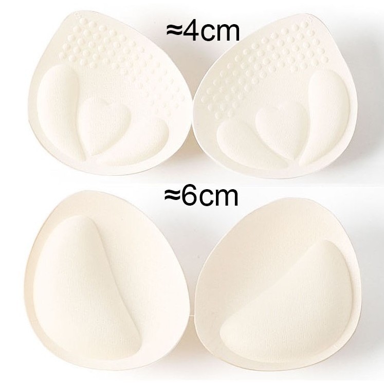 4/6cm Almofadas De Látex Espessadas Para Seios Es