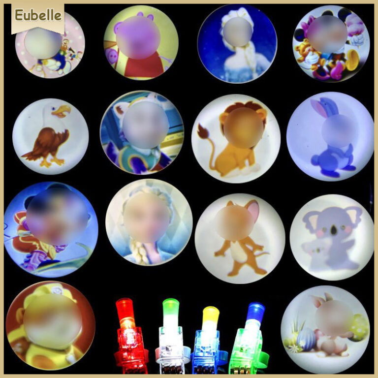 Lâmpada de Projeção Dedo Múltiplos Padrões De