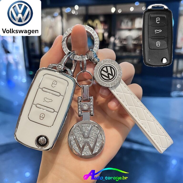 Capa Para Chave De Carro Volkswagen POLO/Amarok/Go