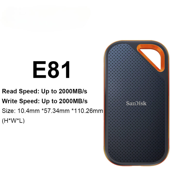 SSD E81 Extreme PRO128TB 64TB 32TB 16TB 8TB 4TB 2T