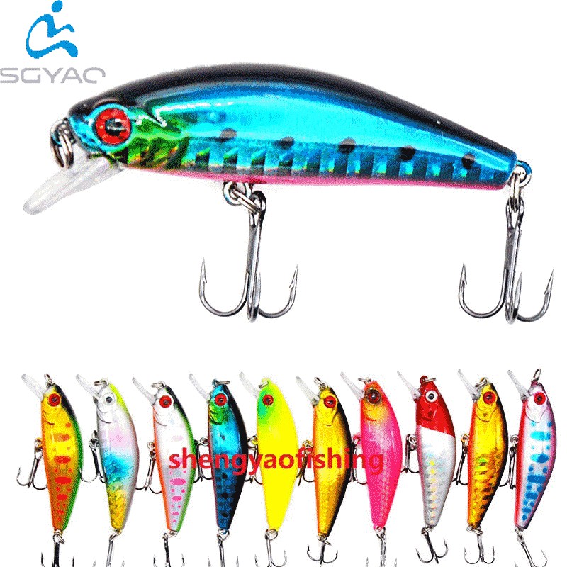 1Pcs Isca De Pesca Minhoca Artificial Wobbler Bass Laser 5.8cm 6g Peixe SwimBait Afundando A Tackle