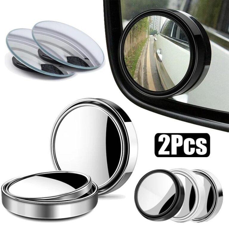 Espelho Retrovisor Ajustável Para Carro Com Ponto