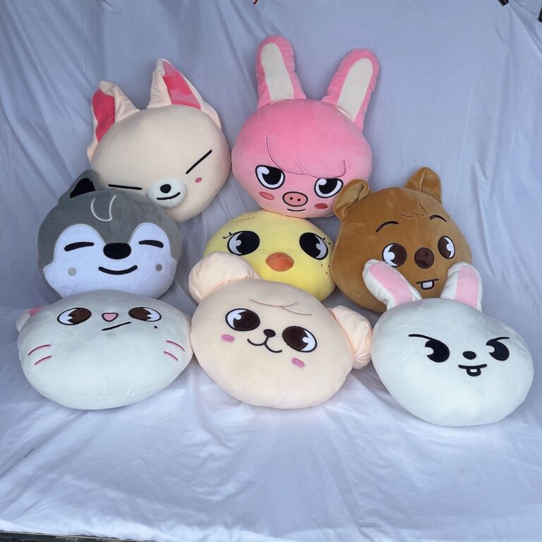 Kpop Stray Kids Skz Cartoon Almofada De Boneca Fof