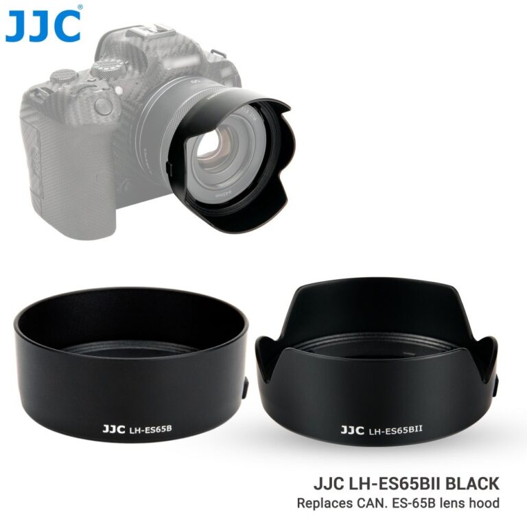 JJC ES-65B Lens Hood Parasol Capuz De Lente Revers