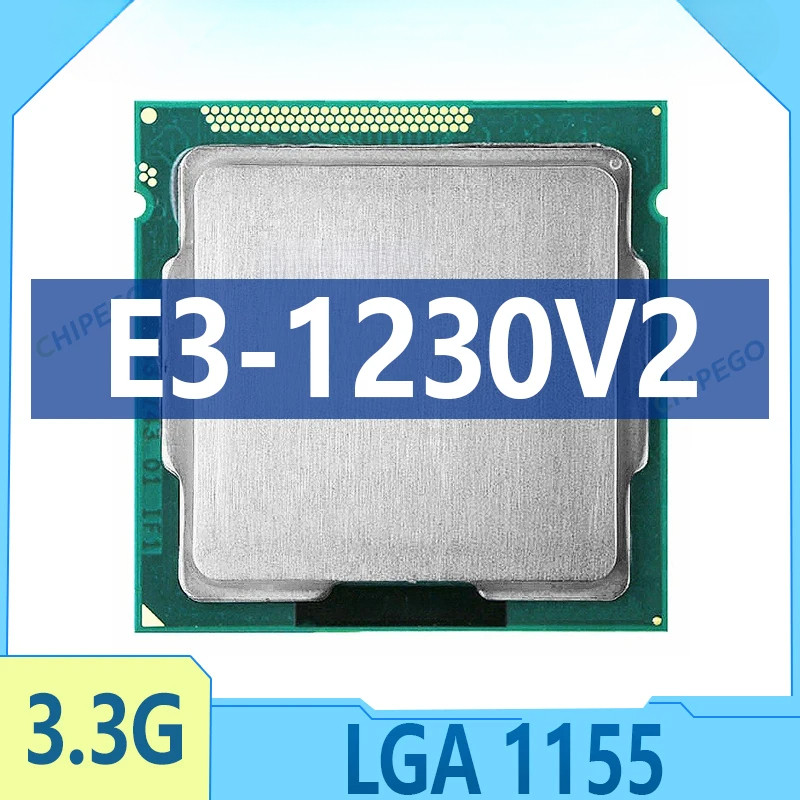 Xeon E3 1230 v2 E3-1230v2 E3 1230 v2 3.3 GHz Processador de CPU quad-core 8m 69w LGA 1155