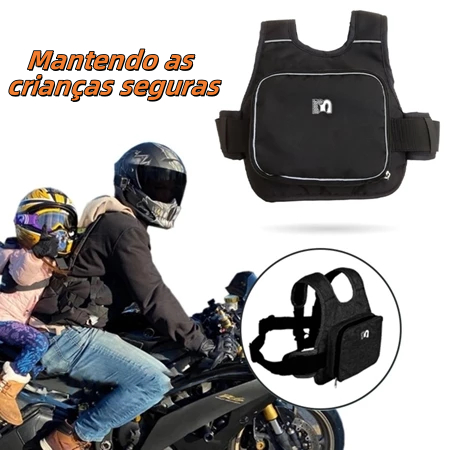 Colete Cinto de Segurança Infantil Para Andar Mot