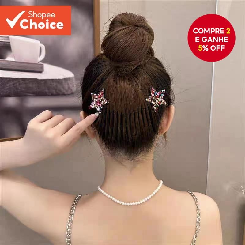 Grampo De Cabelo Coreano Para Classificação De Moscas  Acessórios Elegantes De Argola Mulheres