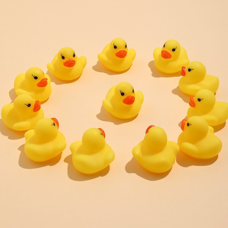 10 Patos Pequenos Brinquedos de Banho Infantil Bri