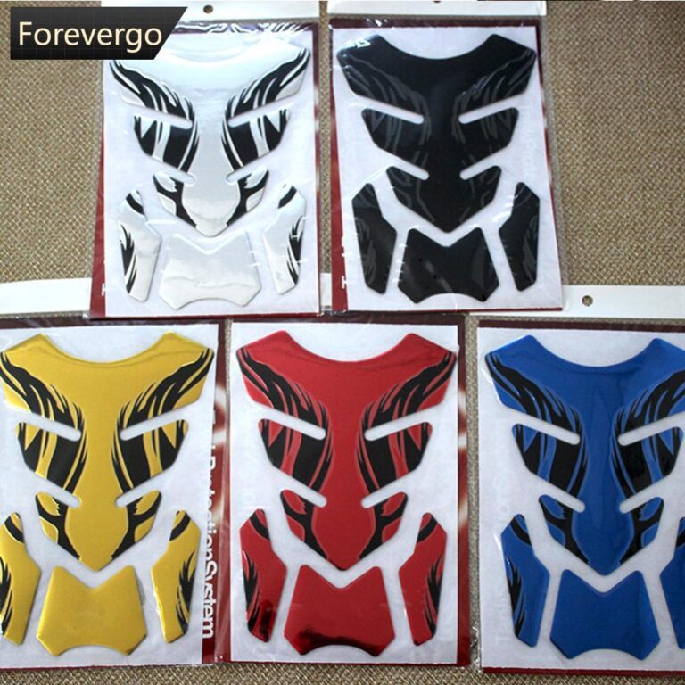 FOREVERGO 3D PVC Para Motocicletas Almofada Do Tan