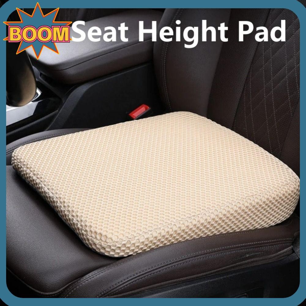 BOOM Almofada de Assento Carro – Reforço Algodão Memória Mel Espessada Respirável, Conforto Veicular