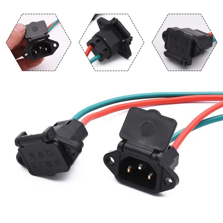 Tomada De Carregamento De Veículo Para Scooter El