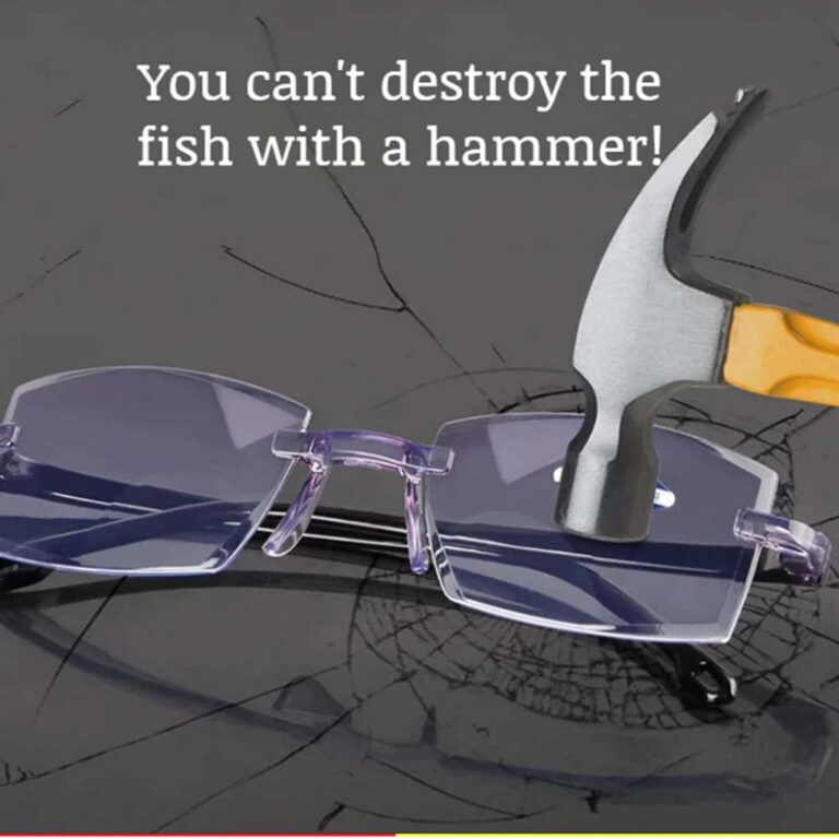 Hot 2024 Novos Óculos À Prova De Queda Azuis Luz